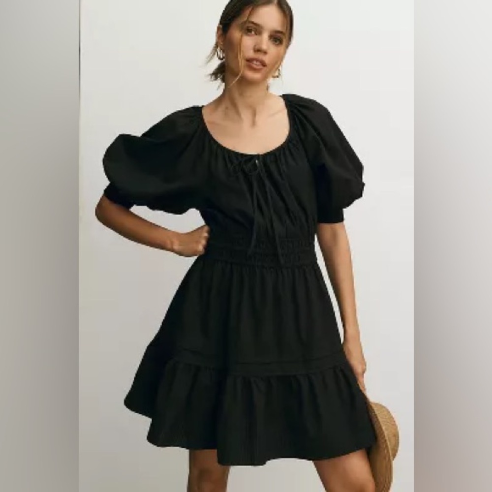 Anthropogie The Somerset Mini Dress: Puff-Sleeve Edition